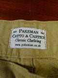 25/0288 pakeman catto carter tan beige cotton chino jean trouser 37