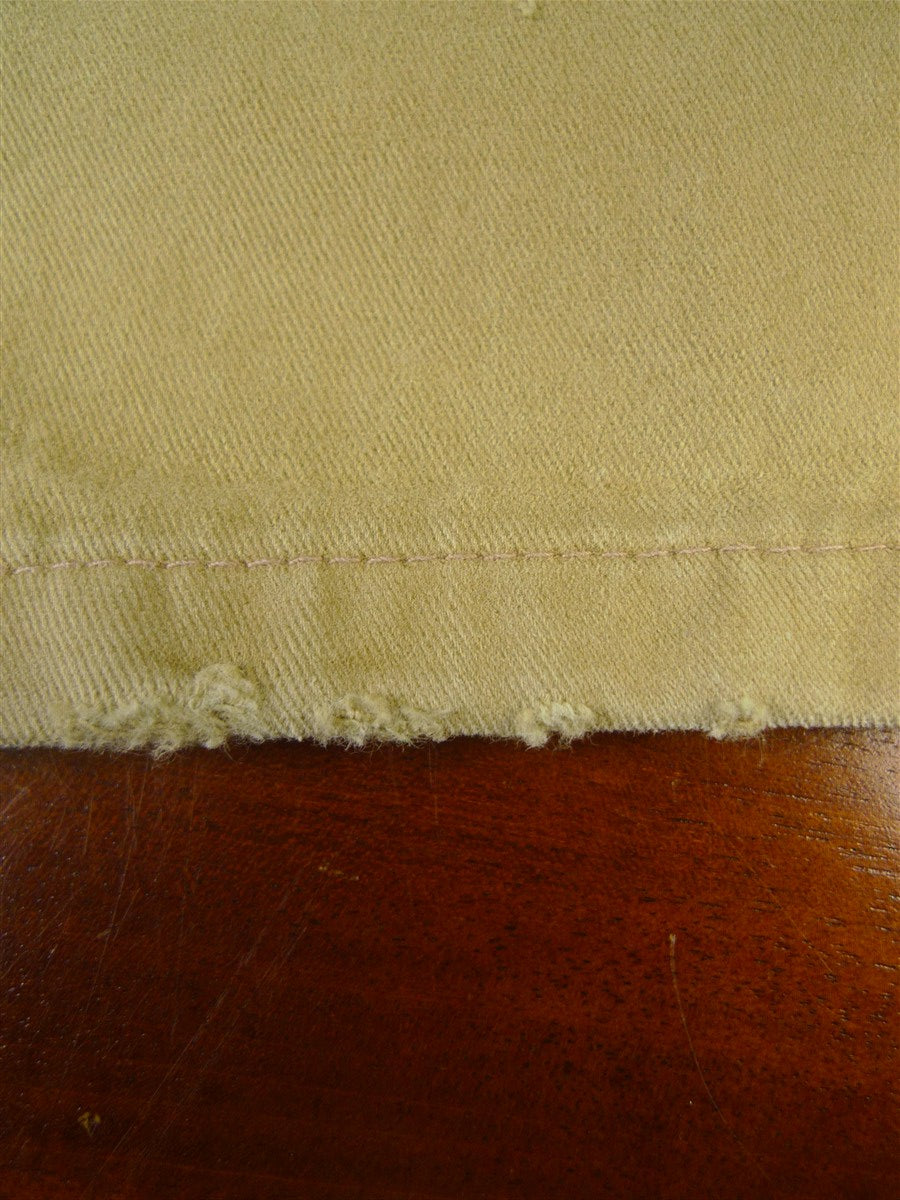 25/0288 pakeman catto carter tan beige cotton chino jean trouser 37
