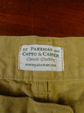 25/0289 immaculate pakeman catto carter tan beige cotton chino jean trouser 37