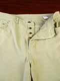 25/0290 purdey london beige cotton chino jean trouser 37