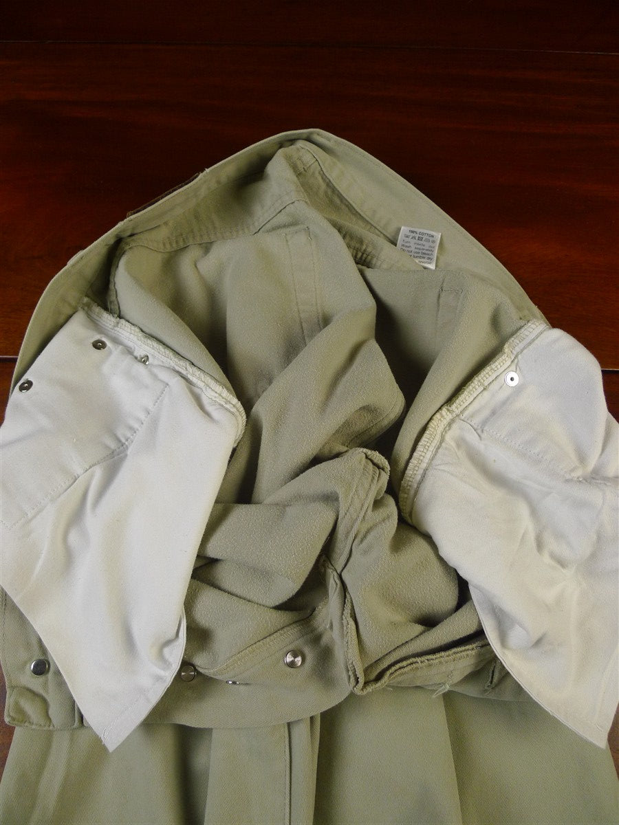 25/0290 purdey london beige cotton chino jean trouser 37