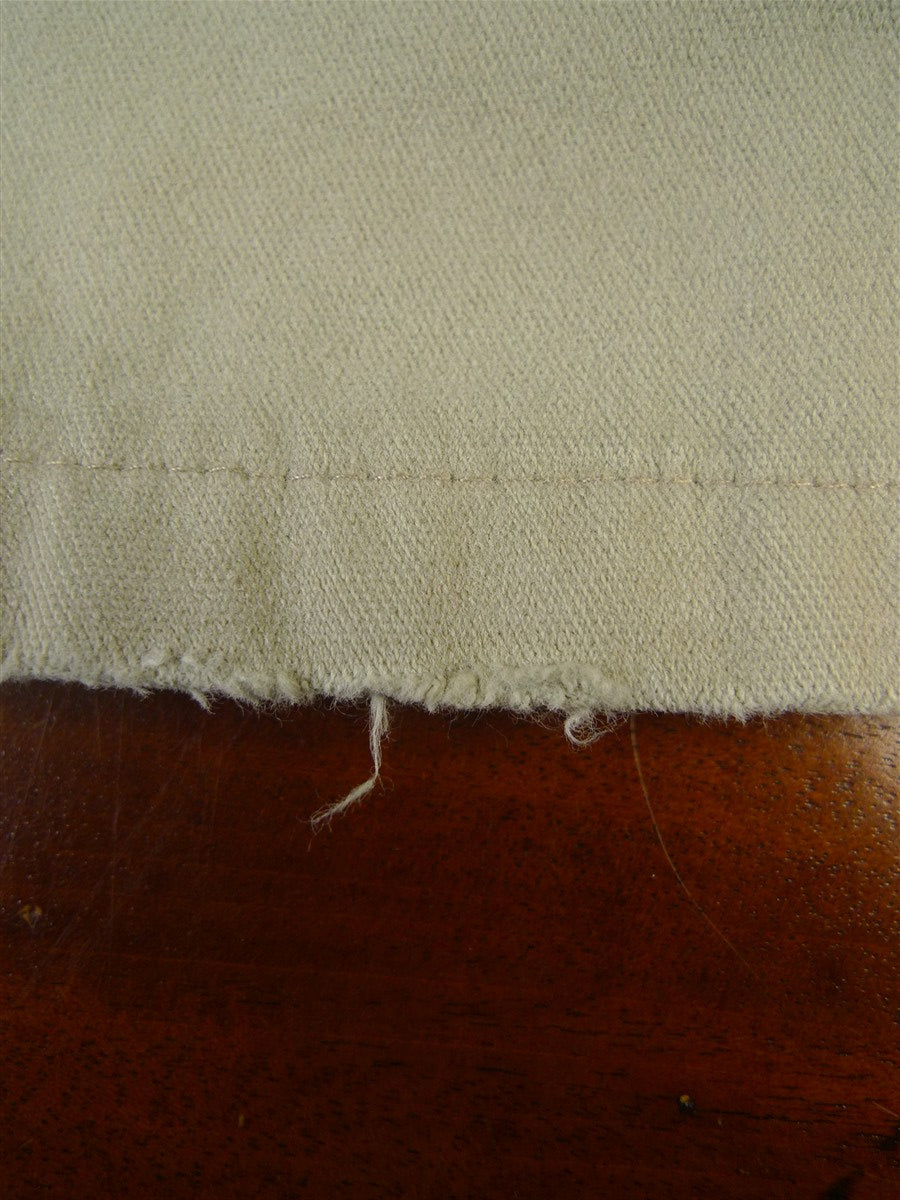 25/0290 purdey london beige cotton chino jean trouser 37