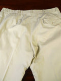 25/0291 kent haste lachter 2012 savile row bespoke cream cotton chino trouser 39