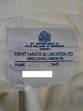 25/0291 kent haste lachter 2012 savile row bespoke cream cotton chino trouser 39