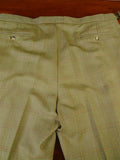 25/0325 near immaculate gieves & hawkes savile row green wp check worsted wool suit 44 short to regular