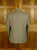 25/0326 immaculate gieves & hawkes savile row gun check worsted wool suit 44 short