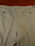 25/0326 immaculate gieves & hawkes savile row gun check worsted wool suit 44 short