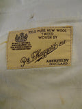 25/0334 vintage haggart of aberfeldy green wp check heavyweight tweed shooting breeks 38-42