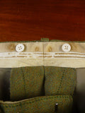 25/0335 vintage green wp check heavyweight tweed shooting breeks 41