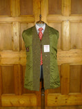 25/0318 immaculate vintage brown herringbone harris tweed field coat shooting jacket 42 regular to long