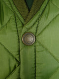25/0339 immaculate john partridge green quilted shooting vest gilet 54 extra long