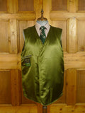 25/0329 immaculate stewart christie edinburgh heavyweight bespoke green gun check 3-piece tweed shooting suit jacket / gilet trouser 50 long