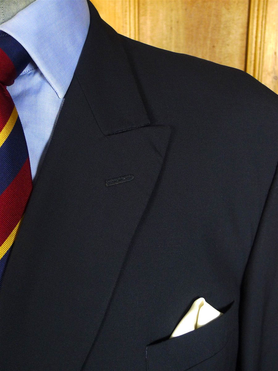 25/0322 daks simpson piccadilly navy blue d/b blazer w/ gold dd buttons 50 long