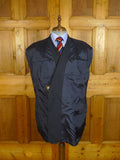 25/0322 daks simpson piccadilly navy blue d/b blazer w/ gold dd buttons 50 long