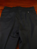 25/0333 immaculate kilgour 2012 savile row bespoke black barathea wool evening trouser 39