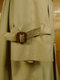 25/0332 immaculate aquascutum stone beige d/b trenchcoat raincoat mac w/ belt 42-44 regular