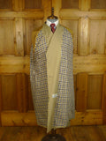 25/0332 immaculate aquascutum stone beige d/b trenchcoat raincoat mac w/ belt 42-44 regular