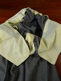 25/0353 vintage british tailor grey worsted flannel suit 44 regular