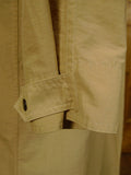 25/0358 immaculate cocoon custom cotton mix raincoat mac w/ detachable liner 52 long (rrp £660)
