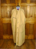 25/0358 immaculate cocoon custom cotton mix raincoat mac w/ detachable liner 52 long (rrp £660)