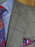 25/0352 immaculate magee tailored gun check worsted twist suit (rrp £550) 39 regular