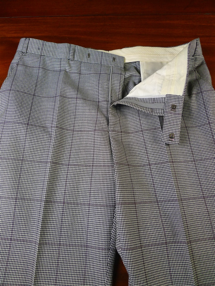 25/0352 immaculate magee tailored gun check worsted twist suit (rrp £550) 39 regular