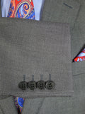 25/0344 immaculate gieves & hawkes savile row grey birds-eye weave wool suit 45 regular