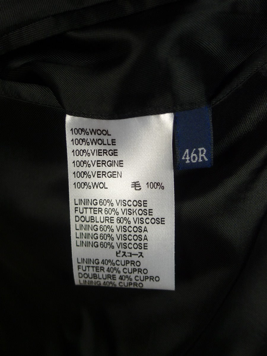 25/0344 immaculate gieves & hawkes savile row grey birds-eye weave wool suit 45 regular