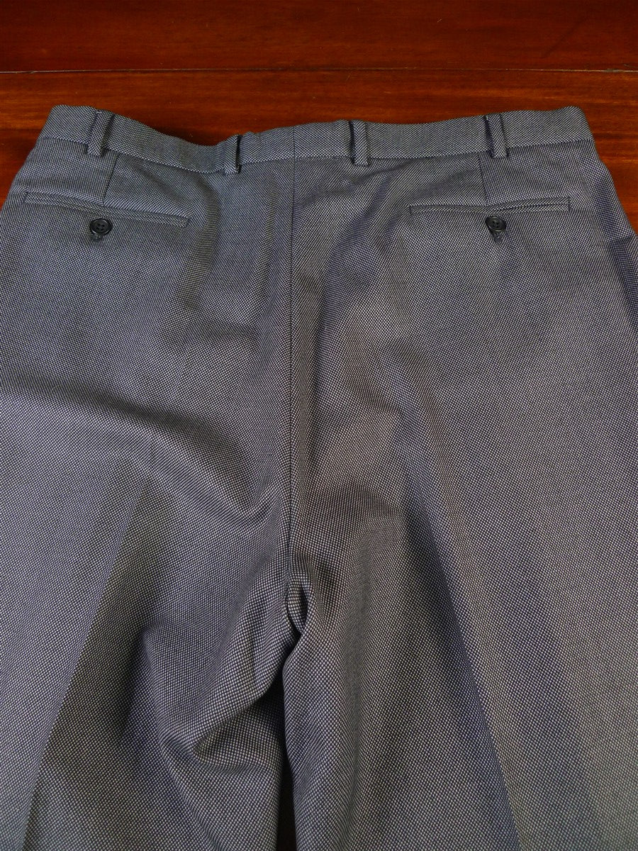25/0344 immaculate gieves & hawkes savile row grey birds-eye weave wool suit 45 regular