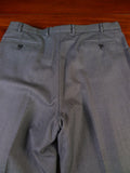 25/0344 immaculate gieves & hawkes savile row grey birds-eye weave wool suit 45 regular