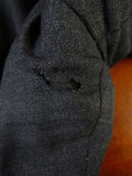 25/0359 anderson & sheppard 2007 savile row bespoke grey worsted trouser (minor damage) 36