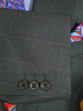 25/0345 immaculate gieves & hawkes savile row glen check wool sports jacket blazer 43 short to regular