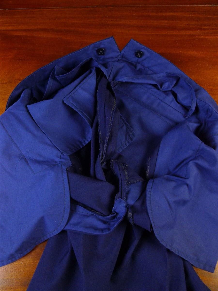 25/0350 richard james 2014 savile row bespoke dark royal blue wool & mohair suit 39 regular