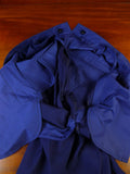 25/0350 richard james 2014 savile row bespoke dark royal blue wool & mohair suit 39 regular