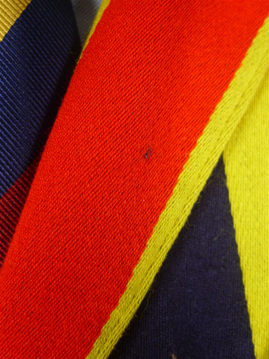 25/0354 wonderful genuine 1930s 1940s vintage bold stripe boating blazer 33-34
