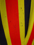 25/0354 wonderful genuine 1930s 1940s vintage bold stripe boating blazer 33-34