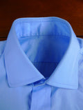 25/0362 immaculate emma willis jermyn st london pale blue cotton single cuff shirt 15.5 /35 (rrp £350)