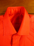 25/0361 immaculate emma willis jermyn st london red cotton single cuff shirt 15.5 /35 (rrp £350)