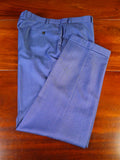 25/0439 gieves & hawkes savile row teal blue virgin wool trouser 39