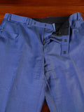 25/0439 gieves & hawkes savile row teal blue virgin wool trouser 39