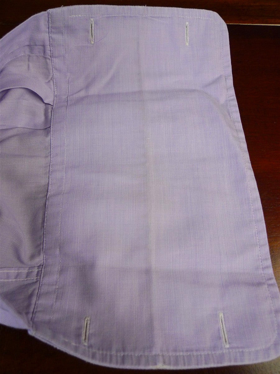 25/0492 gieves & hawkes savile row mauve cotton shirt collar 16.5