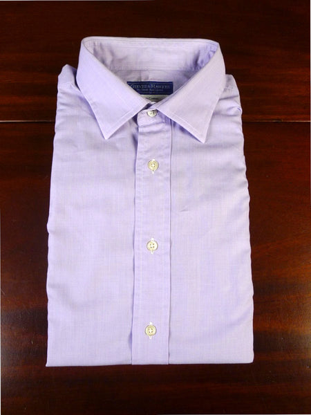 25/0492 gieves & hawkes savile row mauve cotton shirt collar 16.5