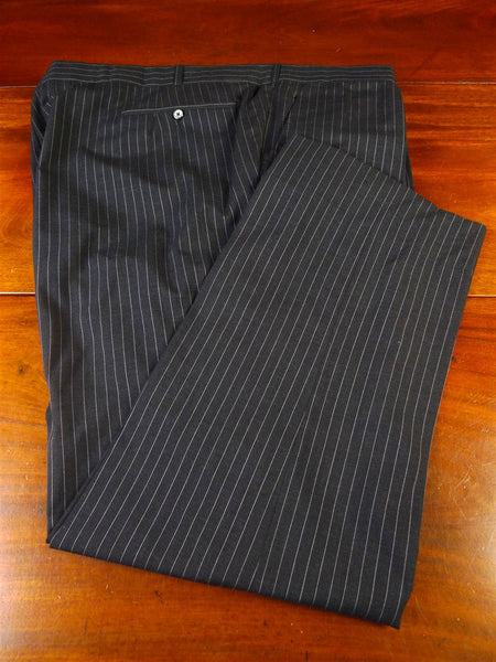 25/0460 kilgour french & stanbury 1992 savile row bespoke golden bale worsted grey pin-stripe trouser 42-46