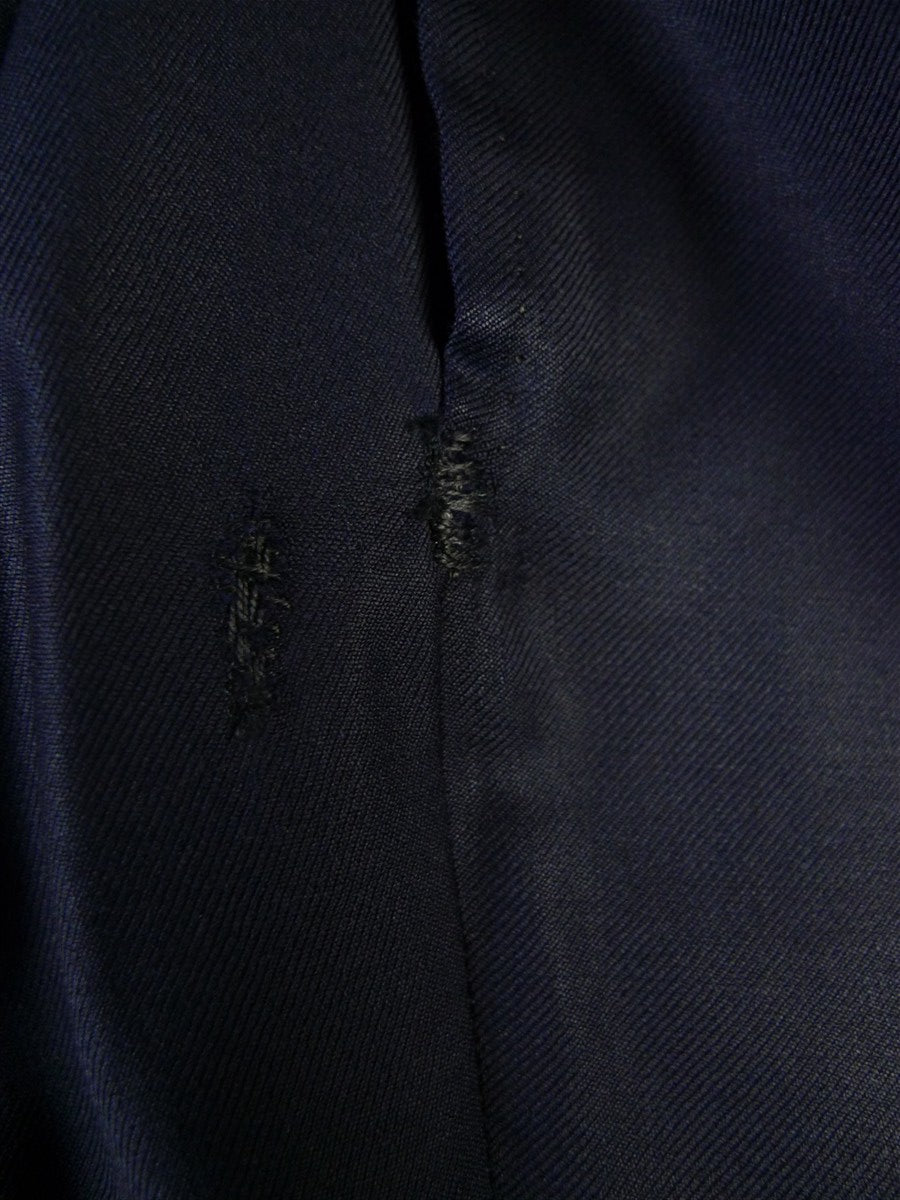 25/0827 anderson & sheppard savile row navy blue suit for restoration 46 long