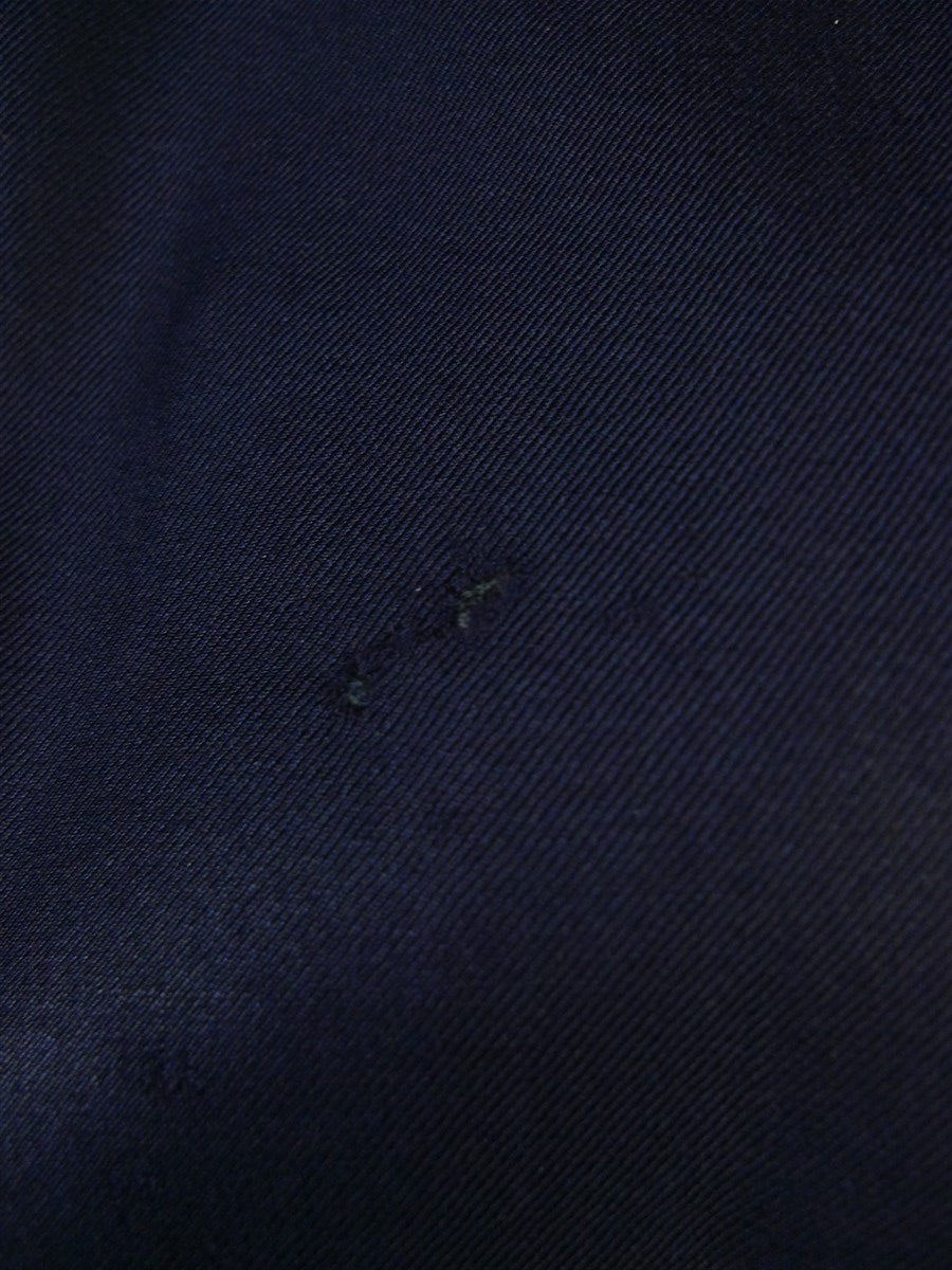 25/0827 anderson & sheppard savile row navy blue suit for restoration 46 long