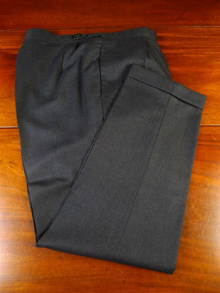 25/0480 huntsman & sons 2003 savile row bespoke gret worsted high-rise trouser 37