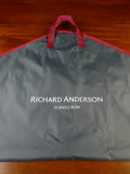 25/0955 richard anderson savile row bespoke grey suit carrier bag