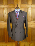 25/0522 immaculate 2021 anderson & sheppard savile row bespoke grey d/b mohair suit 42-43 long