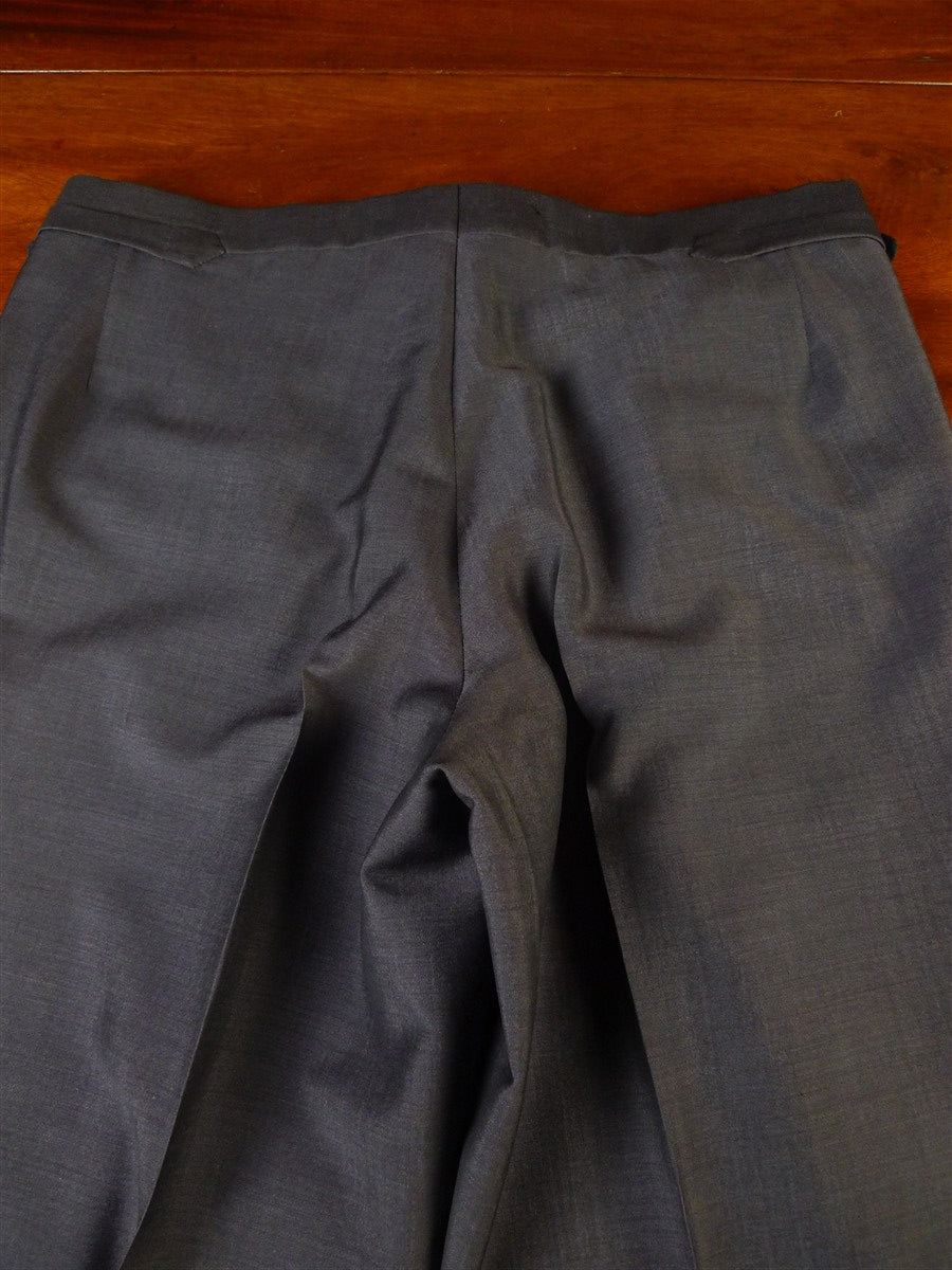 25/0522 immaculate 2021 anderson & sheppard savile row bespoke grey d/b mohair suit 42-43 long