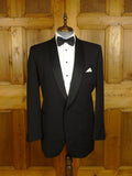 25/0524 immaculate gieves & hawkes savile row black wool dinner suit 46 regular